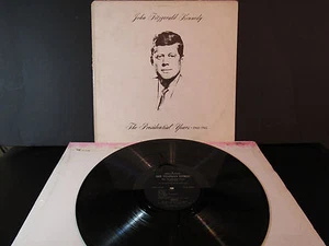 John Fitzgerald Kennedy LP Record,Presidential Years,Great Speeches,Johnson,Cuba - Bild 1 von 2
