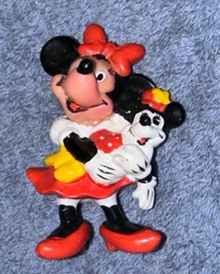 Disney Mickey Mouse Figure Minnie Mouse Applause 2" inch - Bild 1 von 5