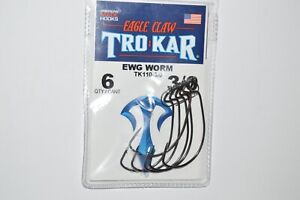 lazer tro kar trokar ewg worm extra wide gap hook tk110-3/0 senko 3/0