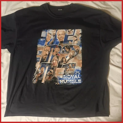 WWE 2025 Royal Rumble T-Shirt Black - Image 1 of 4