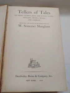 Tellers Of Tales: A Definitive Anthology Of Short Stories By W. Somerset Maugham - Picture 1 of 15