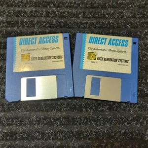 Direct Access Automatic Menu System That Takes You Straight To Programs 1990 3.5 - Picture 1 of 5