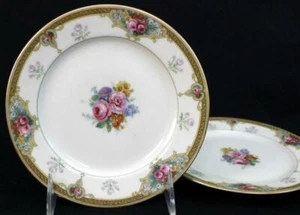 2 platos de pan y mantequilla RS Tillowitz ROSALIND EXCELENTE ESTADO - Imagen 1 de 6
