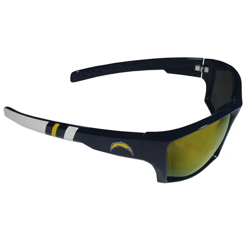 Los Angeles Chargers Polarized Edge Wrap Sunglasses NFL Football Cover