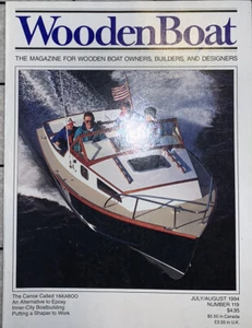 Wooden Boat Magazine Owners Builders Designers Wood July August 1994 - Picture 1 of 1