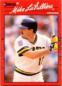 1990 Donruss - Mike LaValliere #211 - Picture 1 of 2