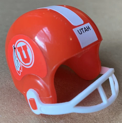 1990 Utah Utes mini NCAA Vintage gumball college football helmet miniature old Cover