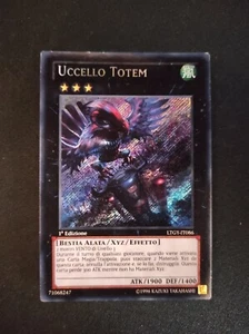 Yu-Gi-Oh! Uccello Totem LTGY-IT086 1a Edizione Lord of the Tachyon Galaxy Holo - Foto 1 di 3