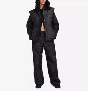 Nike Sportswear Quilted High-Waisted Open-Hem Pants Women - Picture 1 of 4