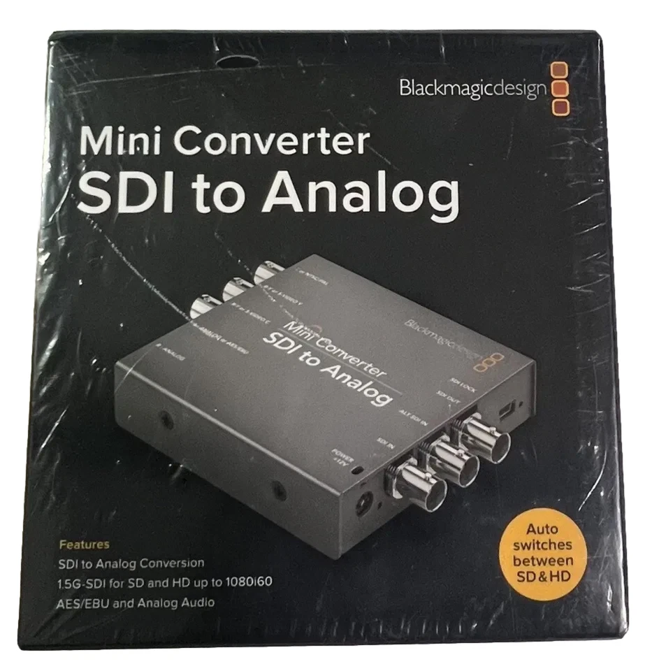 Mini convertidor Blackmagic Design SDI a analógico Foto 1 de 1