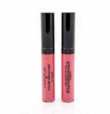 Laura Geller Color Drenched Lip Gloss in French Press Rose 2/$14.00 - NWOB - Image 1 of 4