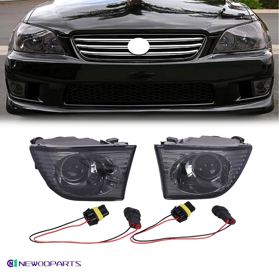 Front Driving Smoke Fog Lights Lamps Left And Right For 2001-2005 Lexus IS300 Foto 1 de 4