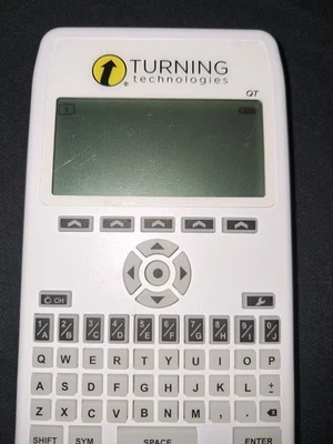 College Clicker. Turning Technologies Response Card QT Device RCQR-01 - Image 1 of 4