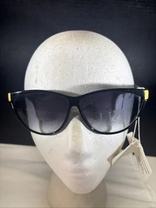 LIZ CLAIBORNE Sunglasses #11260 - BLACK- 100% UV NWT! Italy - Picture 1 of 11
