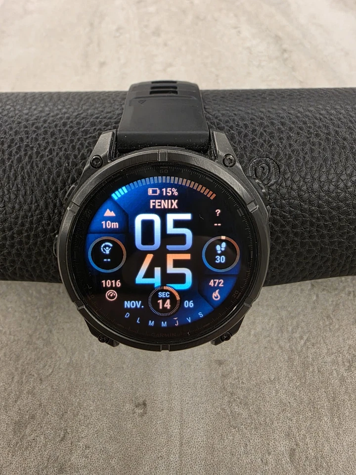 Garmin Fenix 8 AMOLED 47mm Sapphire Titane - Photo 1/4