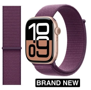 Oryginalny pasek Apple Watch Sport Loop Band ŚLIWKA (2. generacji 2025) 42mm 41mm 40mm NOWY - Zdjęcie 1 z 10