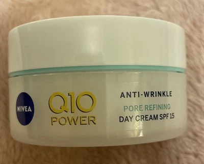BN ‘NIVEA Q10’ ANTI WRINKLE PORE REFINING DAY CREAM SPF15 50ml - Image 1 of 2