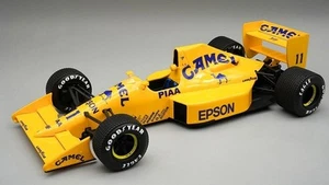 Lotus 101 GP Canada 1989 Nelson Piquet rain tyres 1:18 TECNOMODEL TM18-350D - Foto 1 di 1