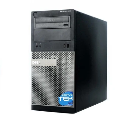 Dell OptiPlex 390 MT 4gb 120gb Windows 11 Pro Desktop Computer VGA Refurbished - Image 1 of 4