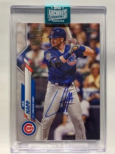 2024 Topps Archives Signature Series Ian Happ On Card Auto 10/11 Chicago Cubs - Bild 1 von 2