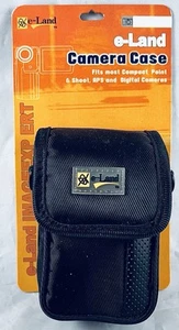 NEW DIGITAL CAMERA CASE FITS MOST POINT & SHOOT W/SHOULDER STRAP BY E-LAND SM613 - Picture 1 of 6