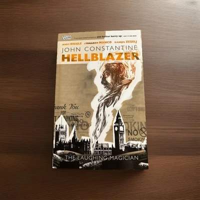 UNREAD NM John Constantine Hellblazer THE LAUGHING MAGICIAN TPB GN OOP 1st Print - Image 1 of 4