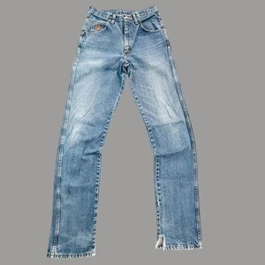 Pantalones de mezclilla Wrangler 20X para hombre 30x38 azul desgastado pierna recta occidental 22MWXSN - Imagen 1 de 14
