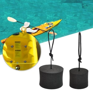 4 x Kayak Drain Plug Floating EVA Canoe Drain Plug Inflatable Fishing Boats - Picture 1 of 9