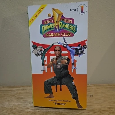 Mighty Morphin Power Rangers Karate Club Level 1 (VHS, 1994) Tommy Green Ranger - Image 1 of 4