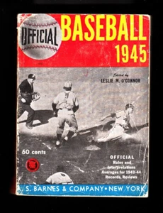 S. Barnes & Company - Official Baseball 1945 - Picture 1 of 6