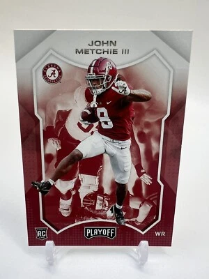 2022 Panini Chronicles Draft Picks #14 John Metchie III Playoff - Image 1 of 2