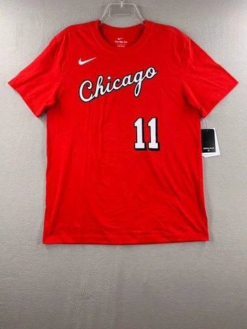 DeMar DeRozan Chicago Bulls Nike City Edition Name & Number T-Shirt Men's Large Cover