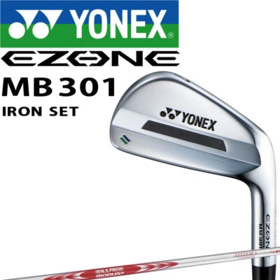 YONEX GOLF Japan 2023 EZONE MB 301 Forged Iron Set #5,6,7,8,9,Pw NSPRO TOUR125-S - Image 1 of 4