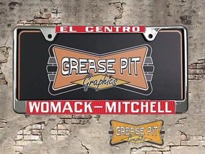 Womack -Mitchell Chevrolet El Centro CA License Plate Frame - Picture 1 of 3