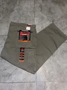 Wrangler Riggs Workwear Pantalone Ranger Nuovo con etichette, Verde Oliva/Loden, 48x30 Nuovo con etichette - Foto 1 di 14