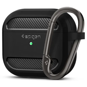 For Apple AirPods 3 Case | Spigen [ Rugged Armor ] Shockproof Slim Matte Cover - Picture 1 of 40