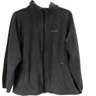 Columbia Women?S Jacket Coat Outerwear Mountain Crest Full Zip Dark Grey Plus 1X