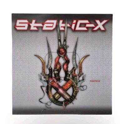 Static X Machine Vinyl LP Translucent Red Limited 1000 Pressed Worldwide. - Image 1 of 4