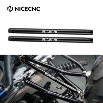 Links + Rechts Lenkung Tierods Spurstangen Für Yamaha Raptor 700 YFM700 Schwarz - Image 1 of 4