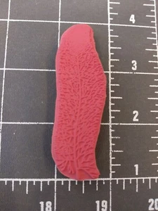 Estampilla de goma sin montar helecho marino pieza de fondo océano planta arrecife submarino - Imagen 1 de 2