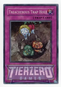Yugioh Treacherous Trap Hole CSOC-EN089 Secret Rare NM/LP - Picture 1 of 1