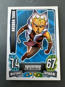 Topps Star Wars Force Attax Limited Edition T1 Card AHSOKA TANO RARE - Picture 1 of 2