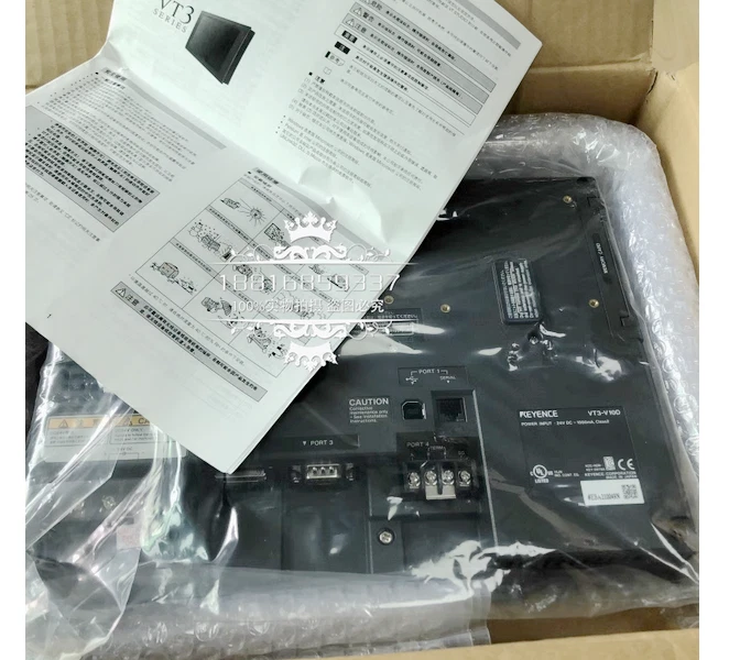 New In Box Keyence VT3-V10D Touch Screen LCD Display - Image 1 of 2
