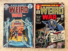 Weird War Tales #1 -27 Lot Of 10 DC Comics Horror War 1971