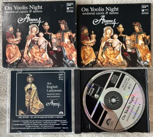 On Yoolis Night Medieval Carols & Motets Anonymous 4 (CD 1993) Harmonia Mundi - Bild 1 von 3