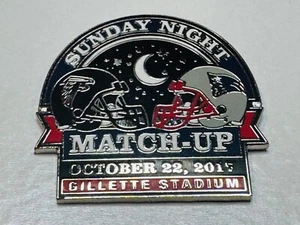 New England Patriots vs Atlanta Falcons Game Day Pin October 22 2017 10/22/17 - Picture 1 of 2