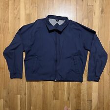 Vintage The Mens Store Sears Windbreaker Jacket XL Blue