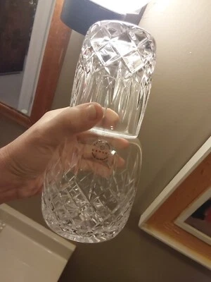 Barski Crystal-2 Pc Set-25oz Bedside Night/Deskto Carafe w/ Tumbler Glass 8.25"H - Image 1 of 4