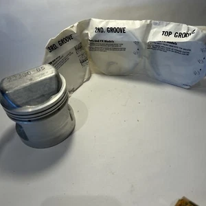 Harley-Davidson 22253-83A Piston With Pin &ring- 1000 72-‘85 C-clip Retainers - Picture 1 of 8