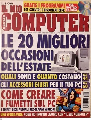 Rivista mensile IL MIO COMPUTER Anno 2 n.8 Agosto 1997 con CD-ROM allegato  - Immagine 1 di 3